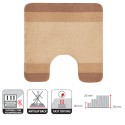 Tapis de bain Polyester BALANCE 55x55cm Beige Bahamas Spirella