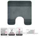 Polyester bath mat BALANCE 55x55cm Gray Spirella