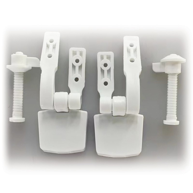 Sedile WC in MDF bianco - cerniere PS MSV