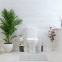 Set Poubelle à  pédale 3L & Brosse Wc ADONIS Gris Foncé Mat Spirella