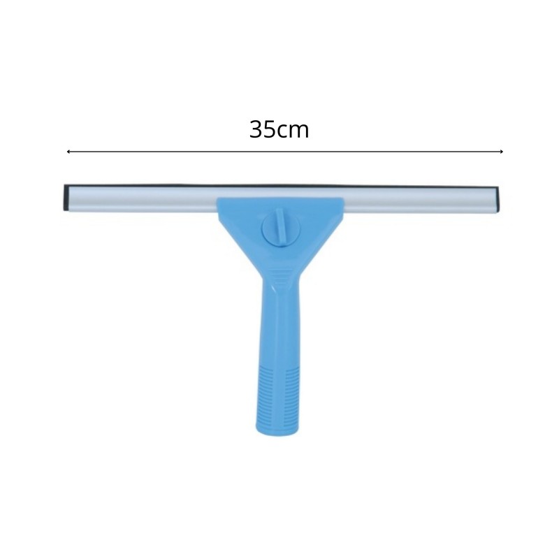 MSV Raclette à  vitres 35cm - Coloris aléatoire  - Compatible manche télescopique