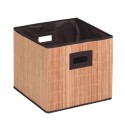 Panier De Rangement Pliant Bambou MSV