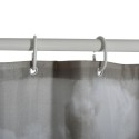 Polyester shower curtain 180x200cm Paris - Rings included MSV