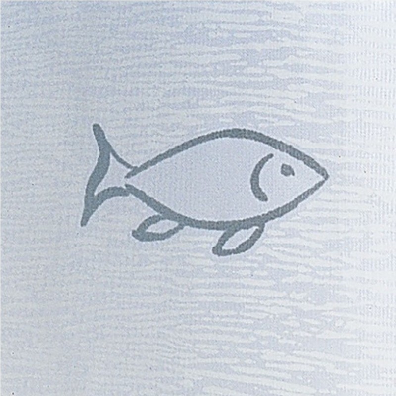 Polyester Shower curtain KOS 240x200cm Silver Spirella
