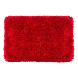Alfombra de baño de microfibra HIGHLAND 55x65cm Rojo Spirella