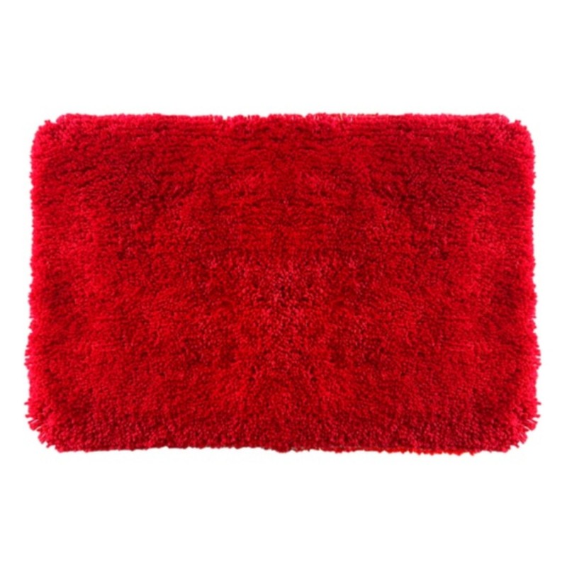 Alfombra de baño de microfibra HIGHLAND 55x65cm Rojo Spirella