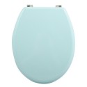 Tapa de Inodoro MDF Verde Polvo CLÉO - Bisagras de Acero Inoxidable MSV