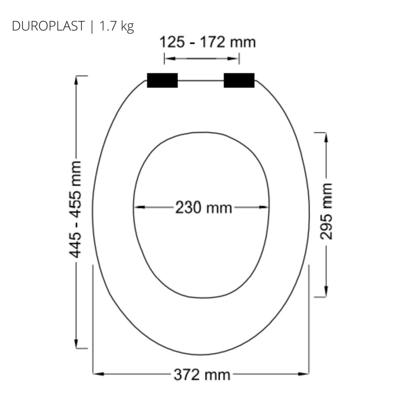 Abattant wc thermo dur avec fermeture silencieuse vert Spirella