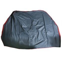 Set of 2 Waterproof Protective Bicycle Covers PVA Gray MSV