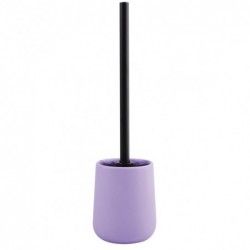 Toilet brush with ceramic holder MAONIE Matt lavender MSV