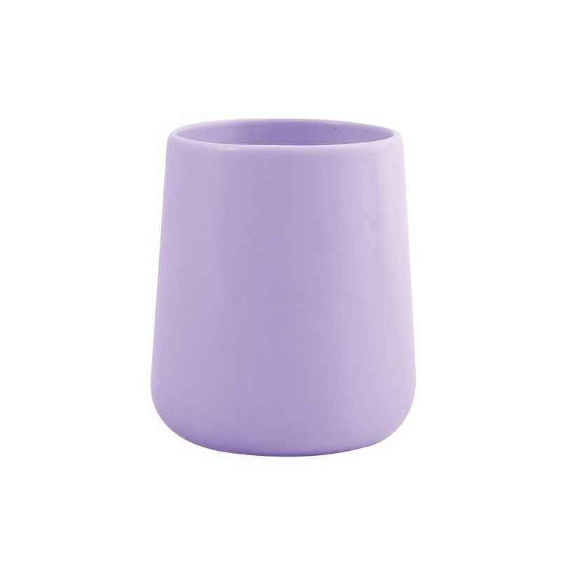 Lot de 3 accessoires de salle de bain en céramique MAONIE Lavande mat MSV