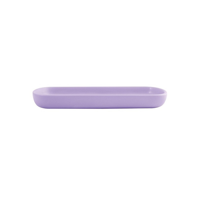 Lot de 3 accessoires de salle de bain en céramique MAONIE Lavande mat MSV