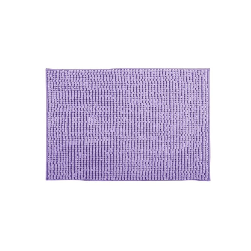 Tapis de bain Microfibre CHENILLE 40x60cm Lavande MSV