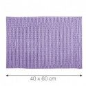 Tapis de bain Microfibre CHENILLE 40x60cm Lavande MSV