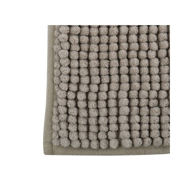 MSV Badematte CHENILLE Mikrofaser 50x80cm Beige