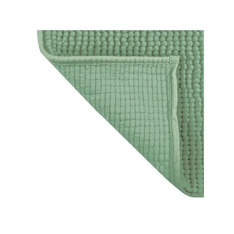 Tapis de bain Microfibre CHENILLE 50x80cm Vert Basil MSV