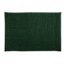 MSV Badematte CHENILLE Mikrofaser 50x80cm Dunkelgrün