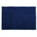 MSV Badematte CHENILLE Mikrofaser 50x80cm Dunkelblau