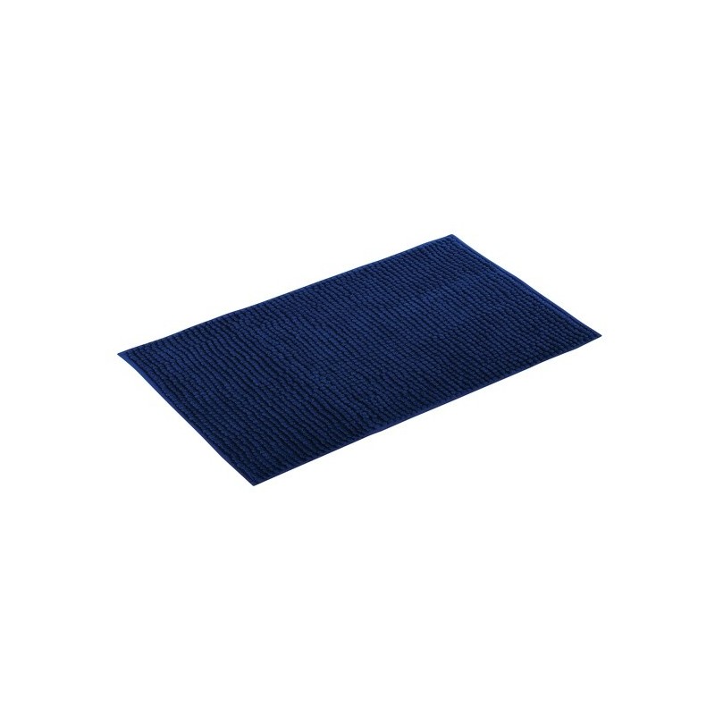 Tappetino da bagno in microfibra CINIGLIA 50x80cm Blu scuro MSV