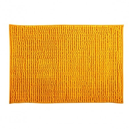 MSV Badematte CHENILLE Mikrofaser 50x80cm Safran