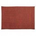 CHENILLE Alfombra de baño de microfibra 50x80cm Terracota MSV