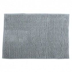 Microfiber bath mat CHENILLE 50x80cm Light Gray MSV