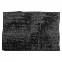 Microfiber bath mat CHENILLE 50x80cm Dark Gray MSV