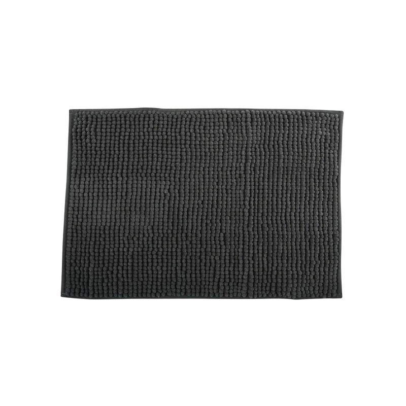 Microfiber bath mat CHENILLE 50x80cm Dark Gray MSV