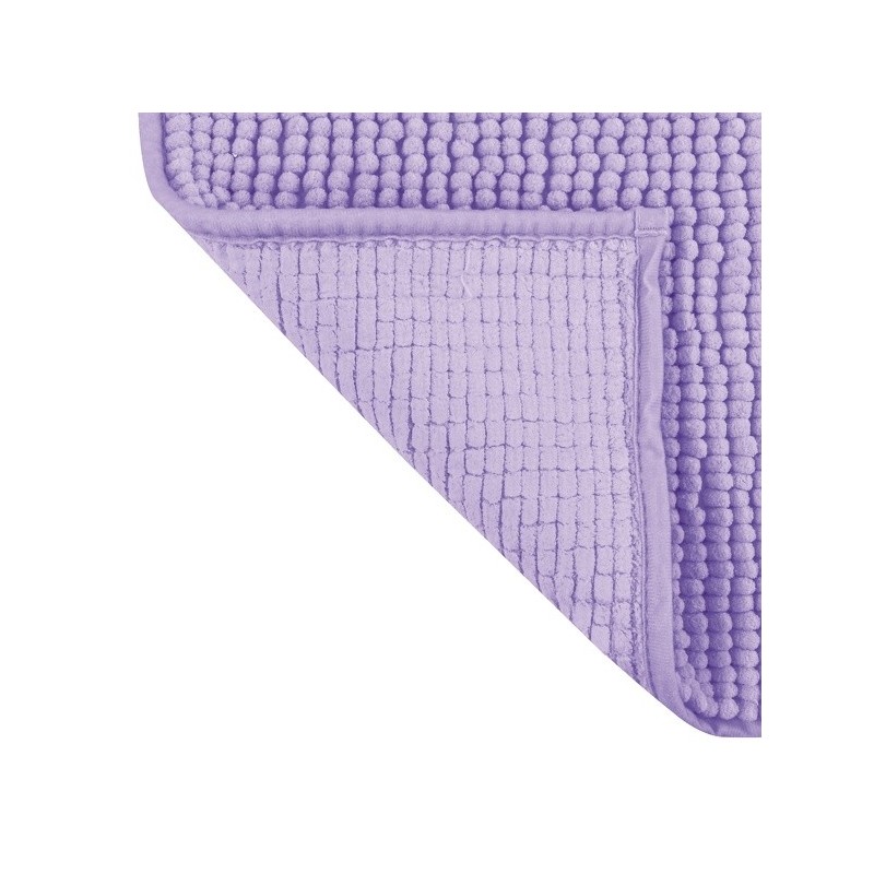 MSV Tapis de bain Microfibre CHENILLE 60x90cm Lavande