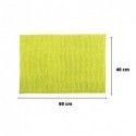 Set of 2 Microfiber bath mat CHENILLE 40x60cm Pistachio Green MSV