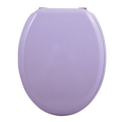 Toilet seat MDF CLÉO Lavender - stainless steel hinges MSV