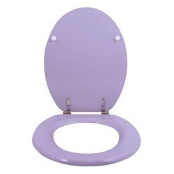 Abattant wc MDF CLEO Lavande - Charnières Inox MSV