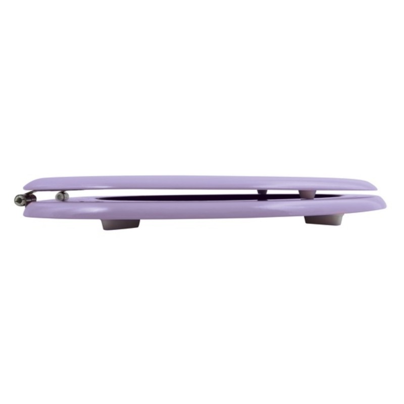 Toilet seat MDF CLÉO Lavender - stainless steel hinges MSV