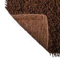 MSV Bathroom mat Cotton 40x60cm Brown