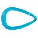 Lot de 12 anneaux pour rideau de douche DROP Bleu Spirella
