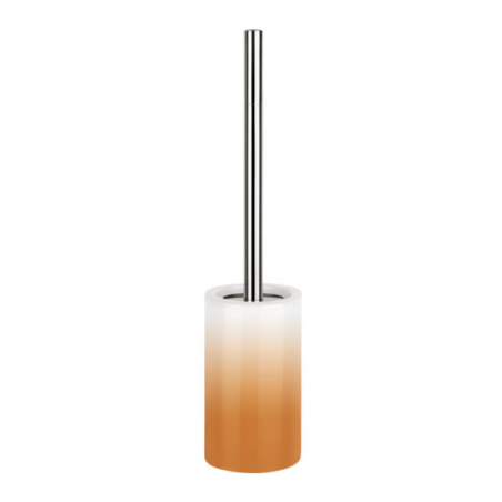 Brosse wc avec support TUBE-GRADIENT Orange Spirella
