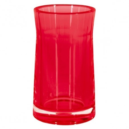 Trinkbecher SYDNEY Rot Transparent Spirella