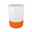 Poubelle à  bascule MOJI 5L Orange & Blanc Spirella