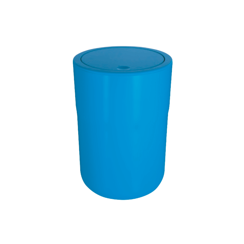Poubelle à  bascule 5L COCCO Bleu Spirella