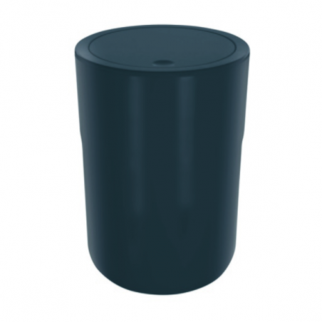 Poubelle à  bascule 5L COCCO Gris Foncé Spirella