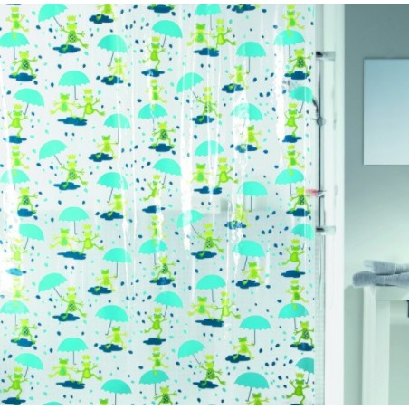Cortina de ducha PONDY MULTICOLOR (LIFESTYLE)180X200 Spirella