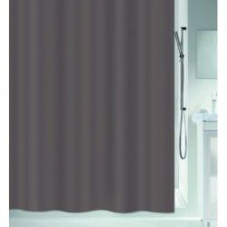 Rideau de douche Polyester ATLAS 180x200cm Taupe Spirella