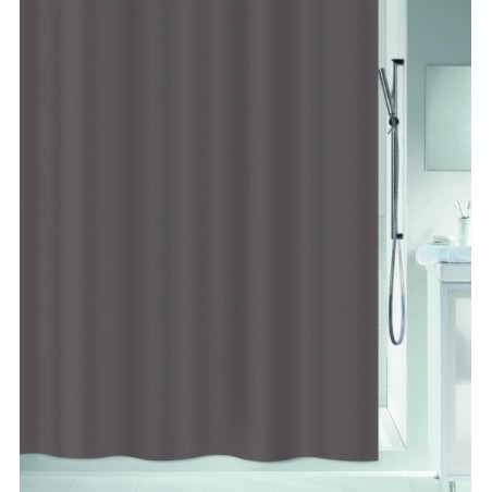 Spirella Duschvorhang Taupe ATLAS Polyester- 180x200cm