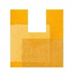 Alfombra de baño CROSSOVER 55x55cm Amarillo Spirella