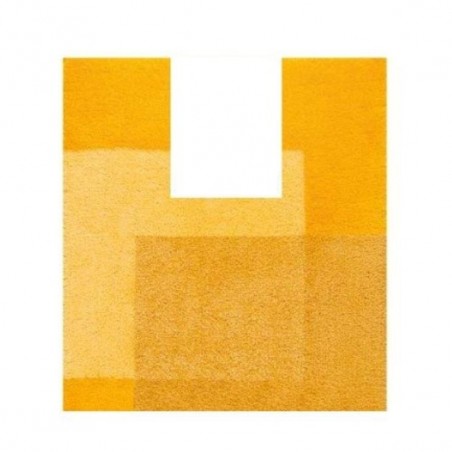 Alfombra de baño CROSSOVER 55x55cm Amarillo Spirella