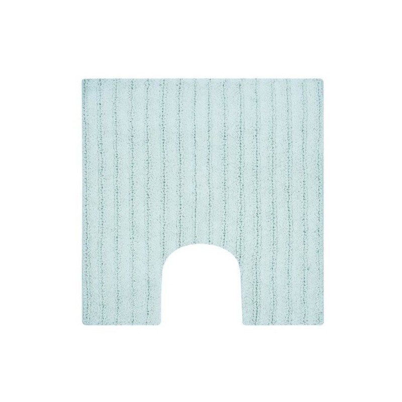 BENOA Alfombra de baño de algodón 55x55 cm azul claro Spirella