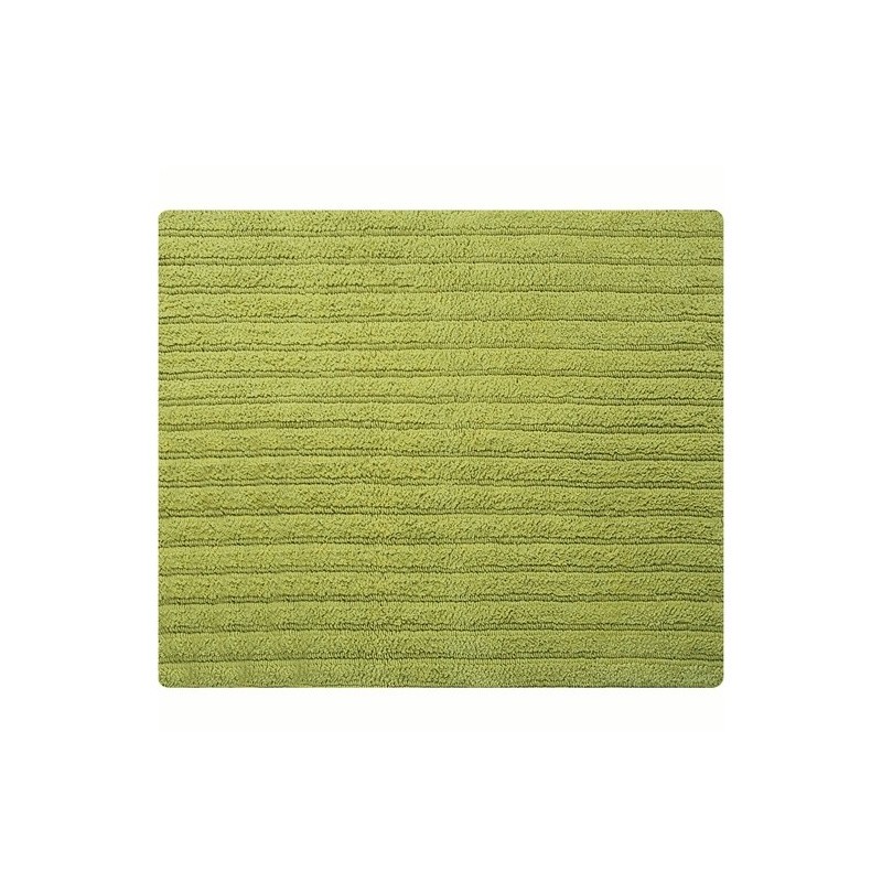 Cotton bath mat BENOA 55x65cm Spirella Green