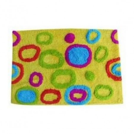 Cotton bath mat 40x60cm Round Pattern Multicolor MSV