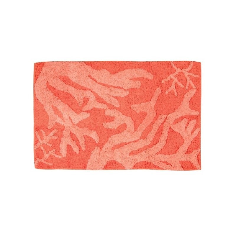 Tappetino da bagno in cotone 50x80cm Corallo MSV