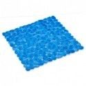 Bathtub mat PEBBLE 54x54cm Light blue Spirella